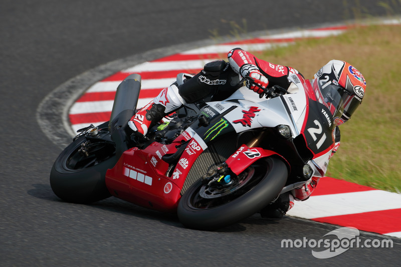 Katsuyuki Nakasuga, Alex Lowes, Michael van der Marc, Yamaha Factory Racing Team