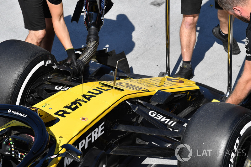 Renault Sport F1 Team R.S. 18 burun