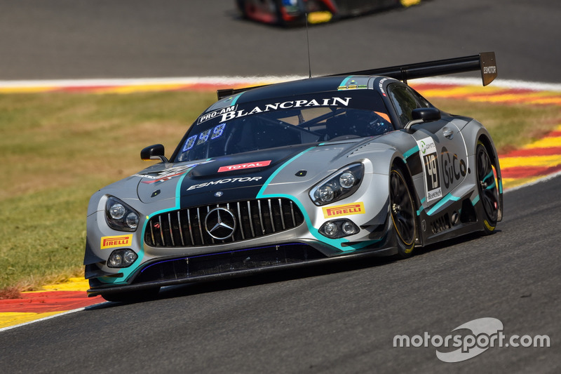 #49 Ram Racing Mercedes-AMG GT3: Salih Yoluc, Euan Hankey, Darren Burke, Felix Rosenqvist