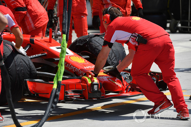 Ferrari SF71H nose