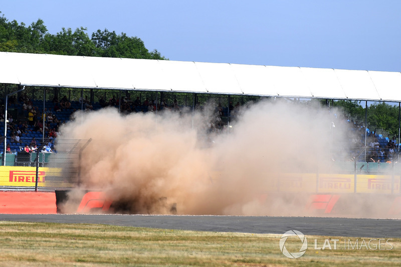 L'incidente di Brendon Hartley, Scuderia Toro Rosso STR13