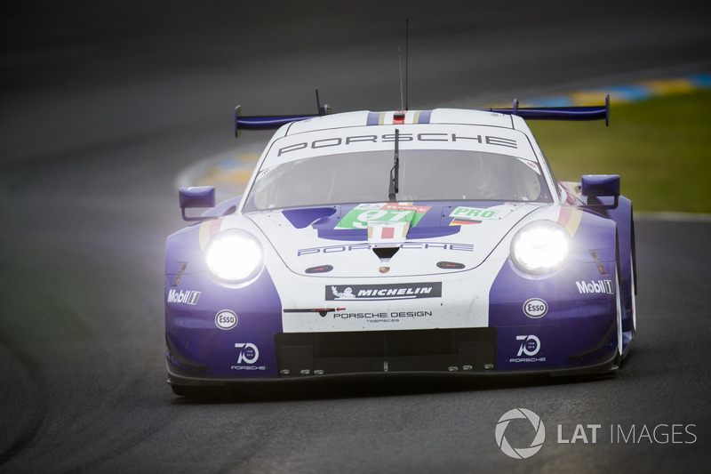 #91 Porsche GT Team Porsche 911 RSR: Richard Lietz, Gianmaria Bruni, Frédéric Makowiecki