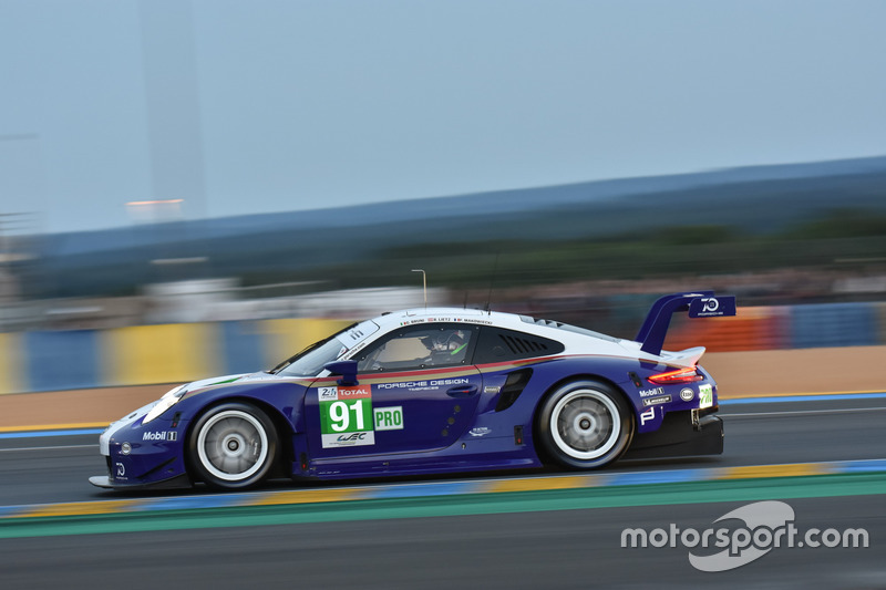 #91 Porsche GT Team Porsche 911 RSR: Richard Lietz, Gianmaria Bruni, Frédéric Makowiecki