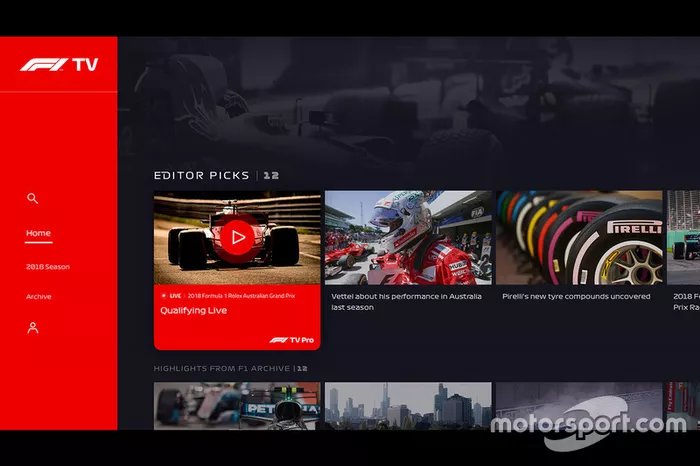 F1 TV lanzamiento