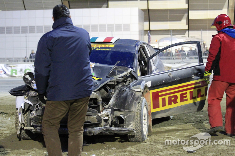 El accidente de Oliver Solberg, Ford Fiesta WRC