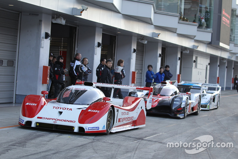 TOYOTA TS010, TOYOTA TS050HYBRID, TOYOTA TOM’S 85C-L