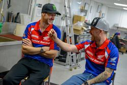 Ian Hutchinson und Lee Johnston, Honda Racing