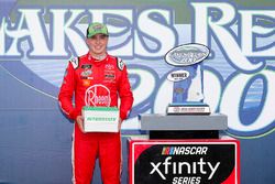 Christopher Bell, Joe Gibbs Racing, Toyota Camry Rheem celebrates in victory lane
