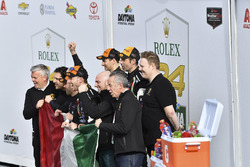 #11 GRT Grasser Racing Team Lamborghini Huracan GT3, GTD: Rolf Ineichen, Mirko Bortolotti, Franck Pe