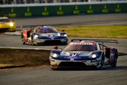 #66 Chip Ganassi Racing Ford GT, GTLM: Dirk Müller, Joey Hand, Sébastien Bourdais and #67 Chip Ganassi Racing Ford GT, GTLM: Ryan Briscoe, Richard Westbrook, Scott Dixon