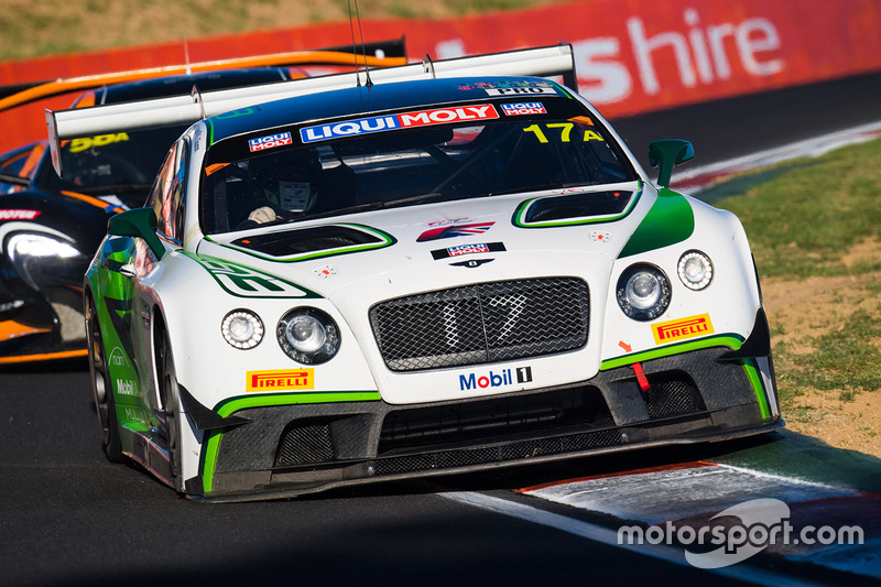 #17 Bentley Team M-Sport Bentley Continental GT3: Steven Kane, Guy Smith, Jules Gounon