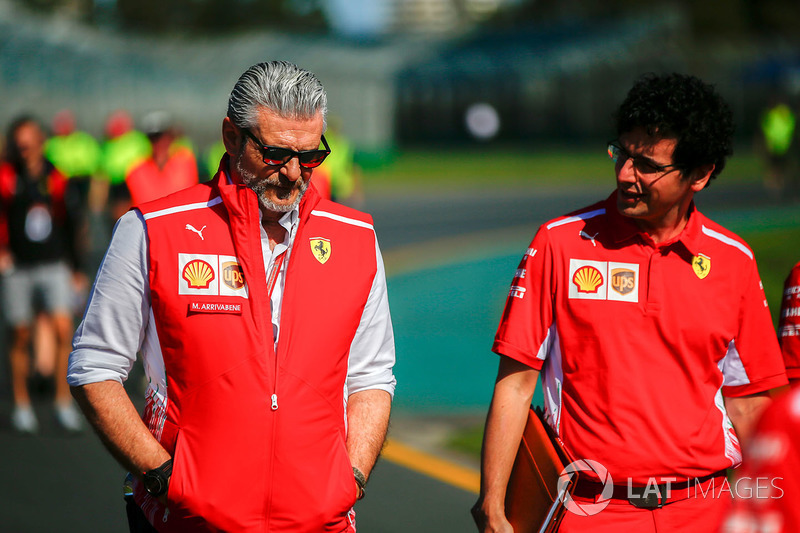 Maurizio Arrivabene, director de Ferrari