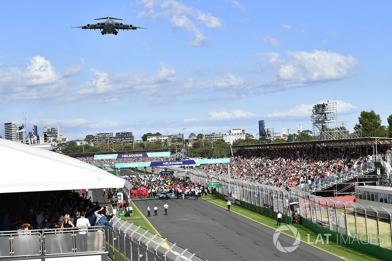 Grid and fly past
