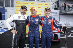Yvan Muller, YMR Hyundai i30 N TCR, Gabriele Tarquini, BRC Racing Team Hyundai i30 N TCR, Norbert Michelisz, BRC Racing Team Hyundai i30 N TCR