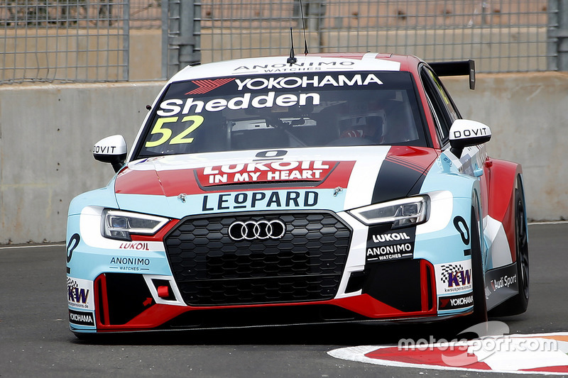 Tom Kristensen avec l'Audi RS3 LMS of Gordon Shedden