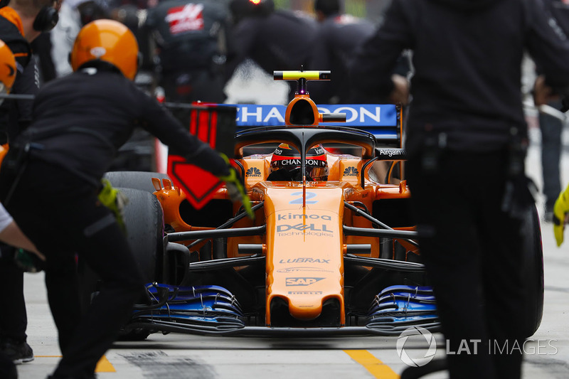 Пит-стоп: Стоффель Вандорн, McLaren MCL33