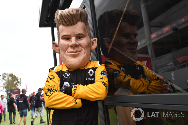 Nico Hulkenberg, Renault Sport F1 Team caricatura