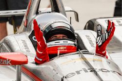 Ganador de la carrera Will Power, Team Penske Chevrolet