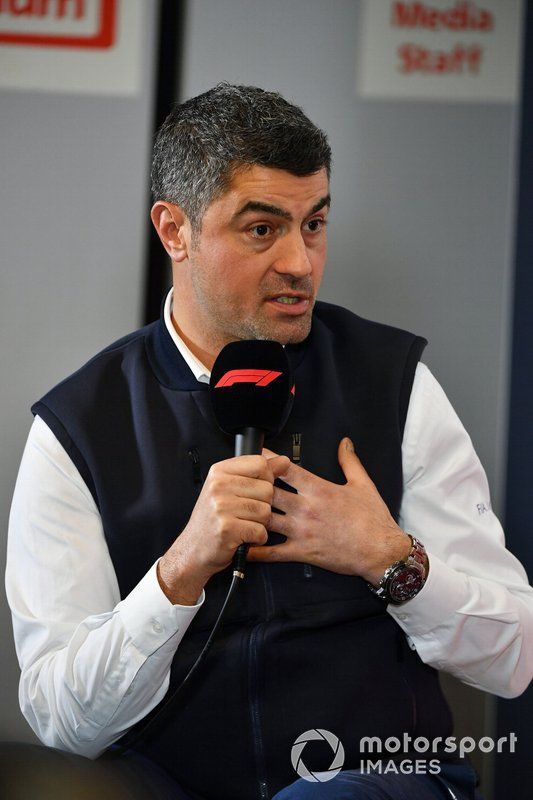 Michael Masi, Director de Carrera en la conferencia de prensa