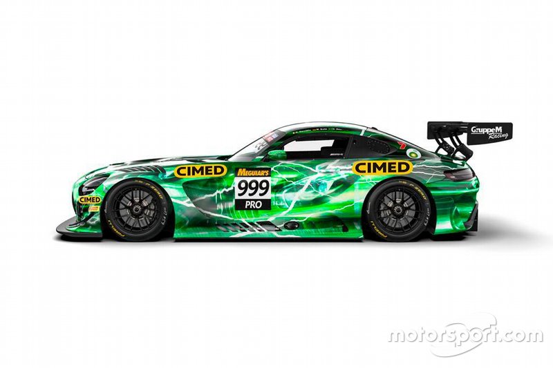 Modelo do carro que será usado por Felipe Fraga no Intercontinental GT Challenge