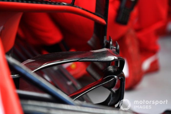 Detalle del Ferrari SF1000 