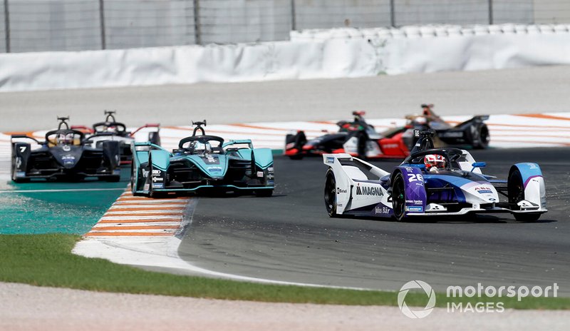 Maximilian Gunther, BMW I Andretti Motorsports, BMW iFE.20 James Calado, Jaguar Racing, Jaguar I-Type 4, Nico Müller, Dragon Racing, Penske EV-4 