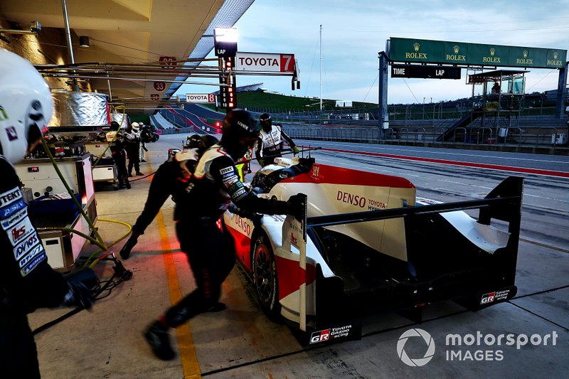 #7 Toyota Gazoo Racing Toyota TS050: Mike Conway, Jose Maria Lopez, Kamui Kobayashi 