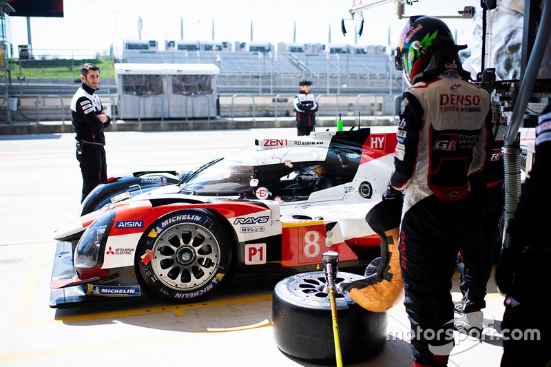 #8 Toyota Gazoo Racing Toyota TS050: Sébastien Buemi, Kazuki Nakajima, Brendon Hartley