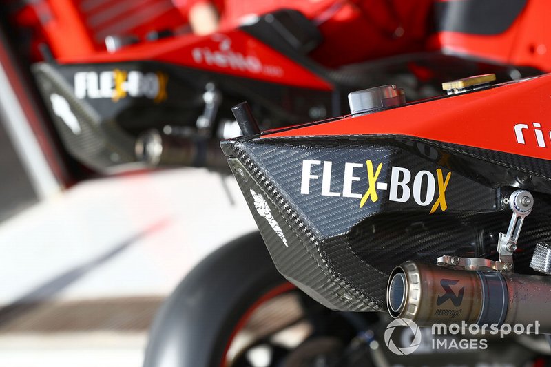 Andrea Dovizioso, Ducati Team, dettaglio della moto
