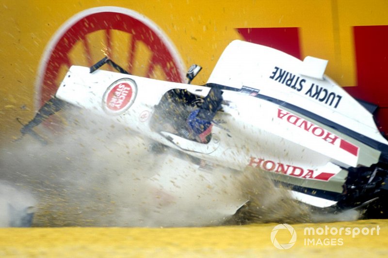 Accidente de Jacques Villeneuve, BAR Honda 003