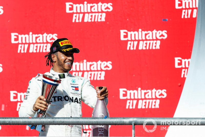 Campeón del Mundo Lewis Hamilton, Mercedes AMG F1