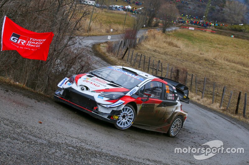 Elfyn Evans, Scott Martin, Toyota Gazoo Racing WRT Toyota Yaris WRC
