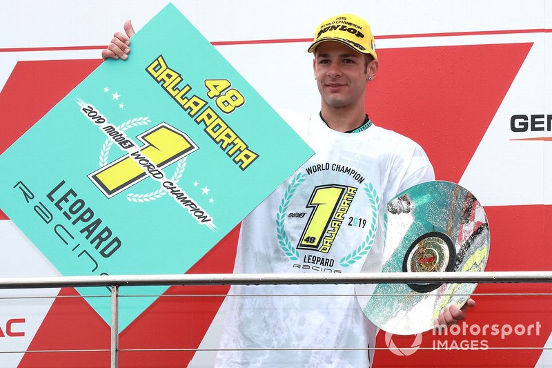 Podium: race winner Lorenzo Dalla Porta, Leopard Racing