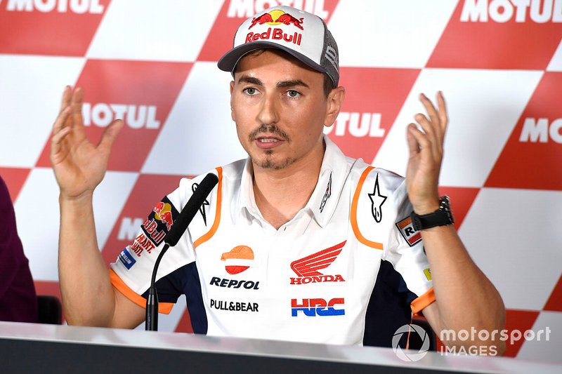 Jorge Lorenzo, Repsol Honda Team announcing retirement