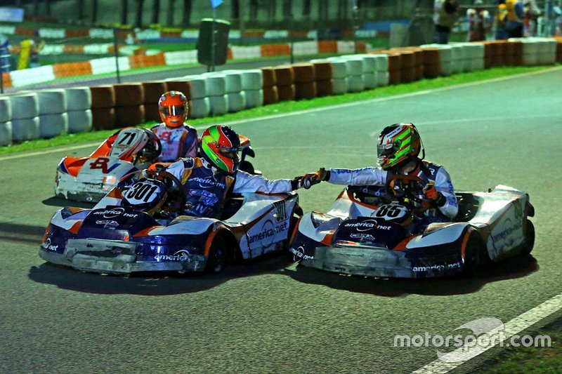 Equipe America Net Car Racing KTF foi a grande campeã das 500 Milhas de Kart