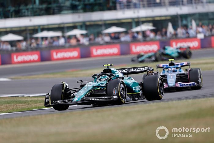 Fernando Alonso, Aston Martin AMR23, Pierre Gasly, Alpine A523