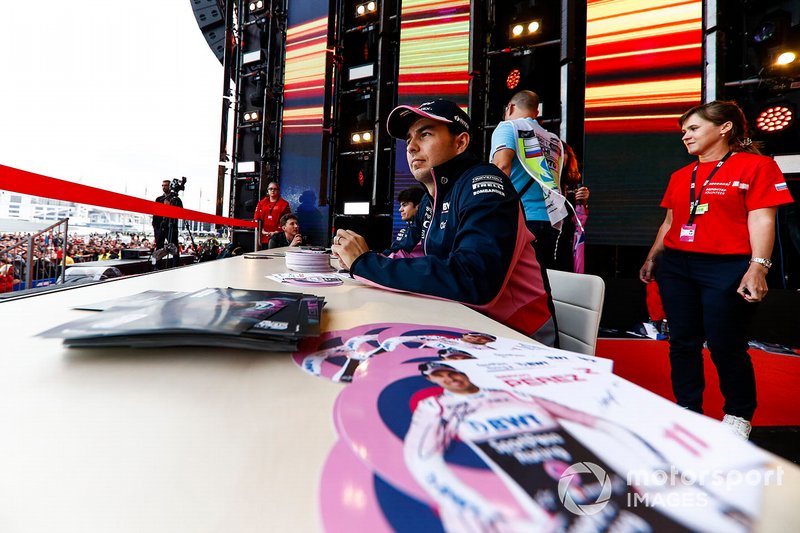 Sergio Pérez, Racing Point y Lance Stroll, Racing Point
