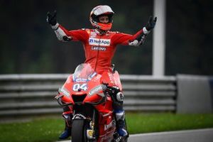 Le vainqueur Andrea Dovizioso, Ducati Team