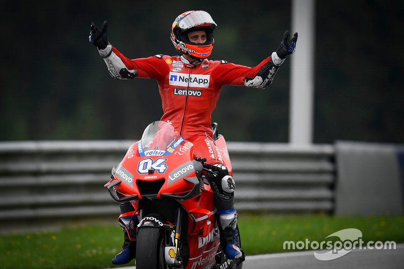 El ganador: Andrea Dovizioso, Ducati Team
