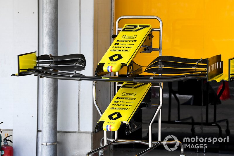 Alerón delantero del Renault R.S.19