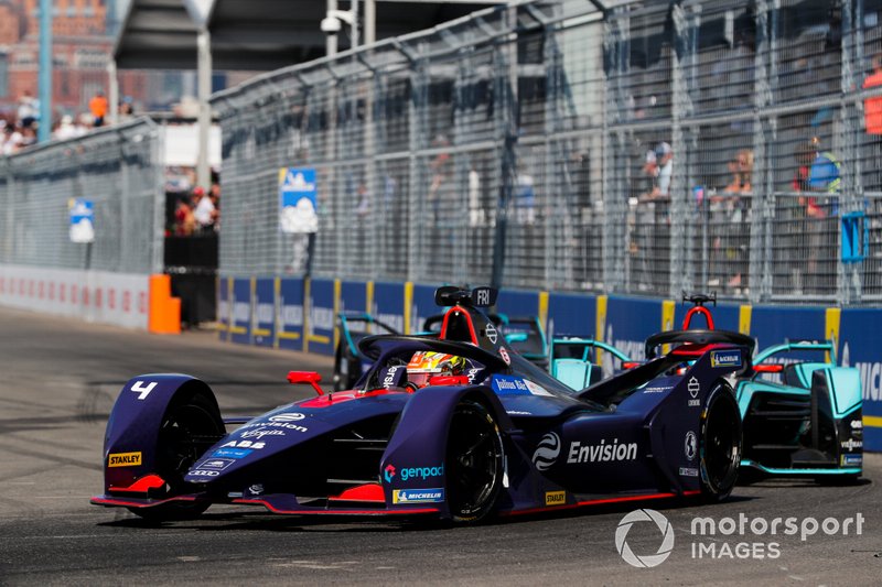 Robin Frijns, Envision Virgin Racing, Audi e-tron FE05, Mitch Evans, Panasonic Jaguar Racing, Jaguar I-Type 3