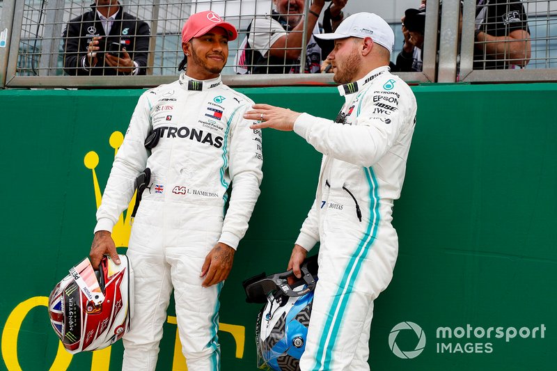 Lewis Hamilton, dan Valtteri Bottas, Mercedes AMG F1