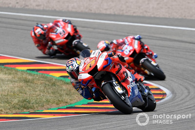 Jack Miller, Pramac Racing, Andrea Dovizioso, Ducati Team, Danilo Petrucci, Ducati Team