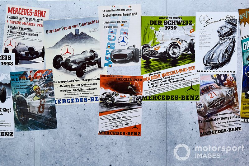 Des posters pour fêter les 125 ans de Mercedes en sport automobile