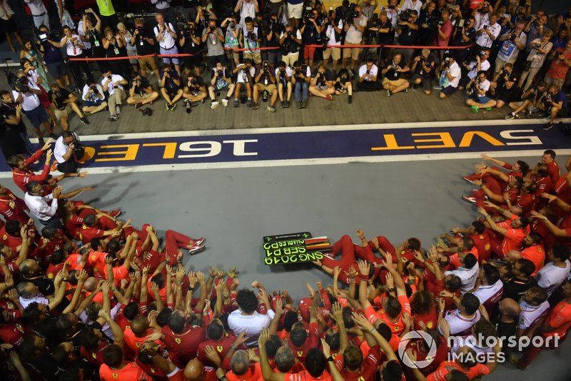 Festa da escuderia Ferrari