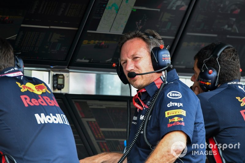 <b>Christian Horner</b>, Director de Red Bull Racing at GP de Hungría ...