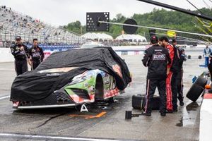 Martin Truex Jr., Joe Gibbs Racing, Toyota Camry after the wreck