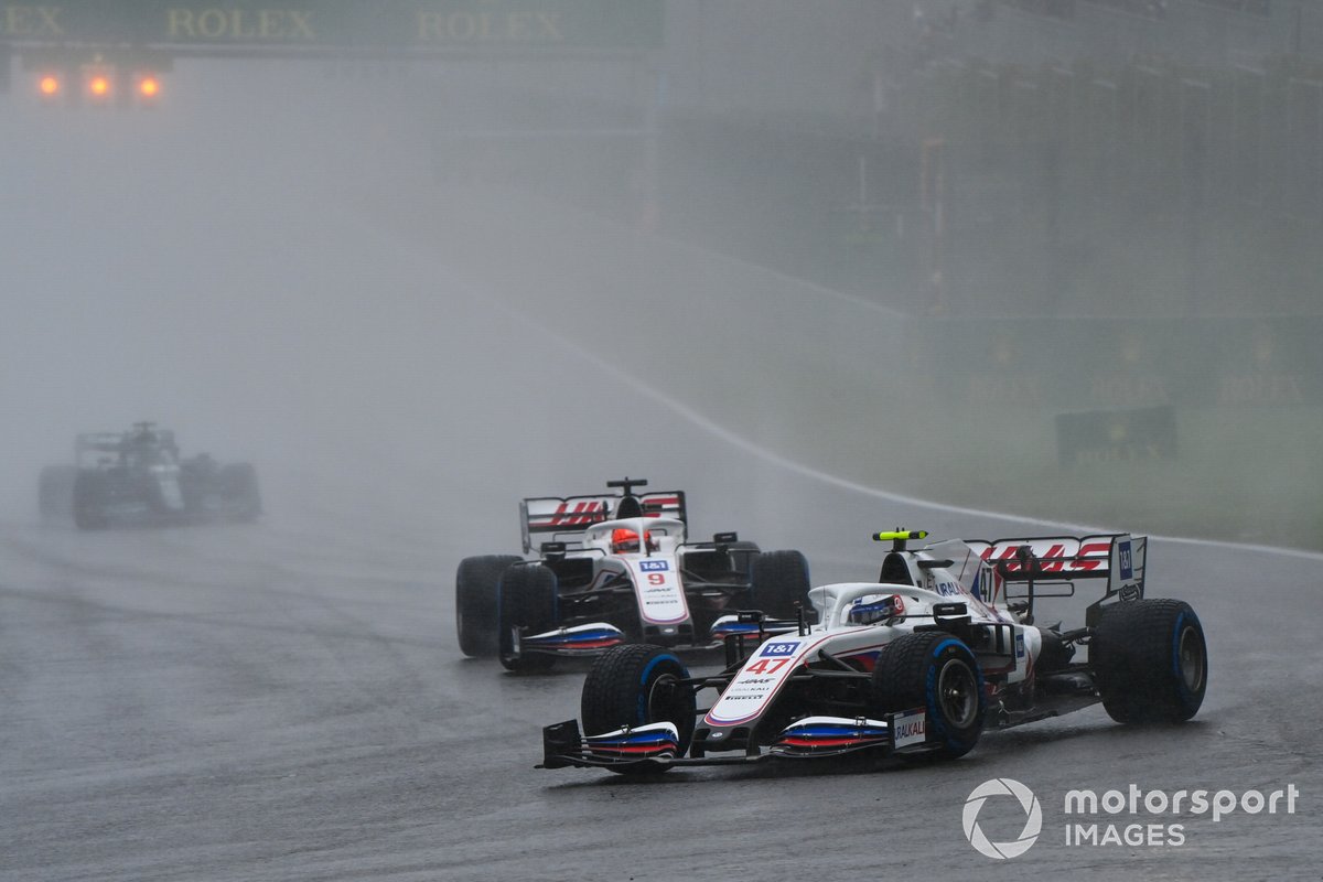 Mick Schumacher, Haas VF-21, Nikita Mazepin, Haas VF-21