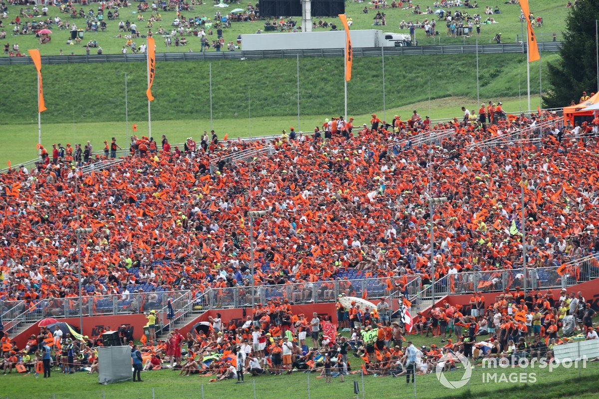 Tifosi alla gara del GP d'Austria