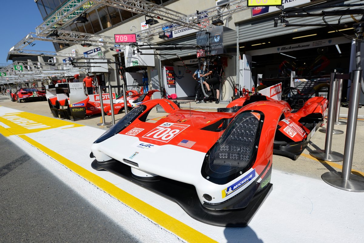 #708 Glickenhaus Racing Glickenhaus 007 LMH Hypercar, Luis Felipe Derani, Franck Mailleux, Olivier Pla